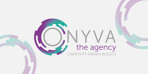 Onyva Homepage logo design